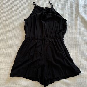 Old Navy Women's Black Romper with Pockets
